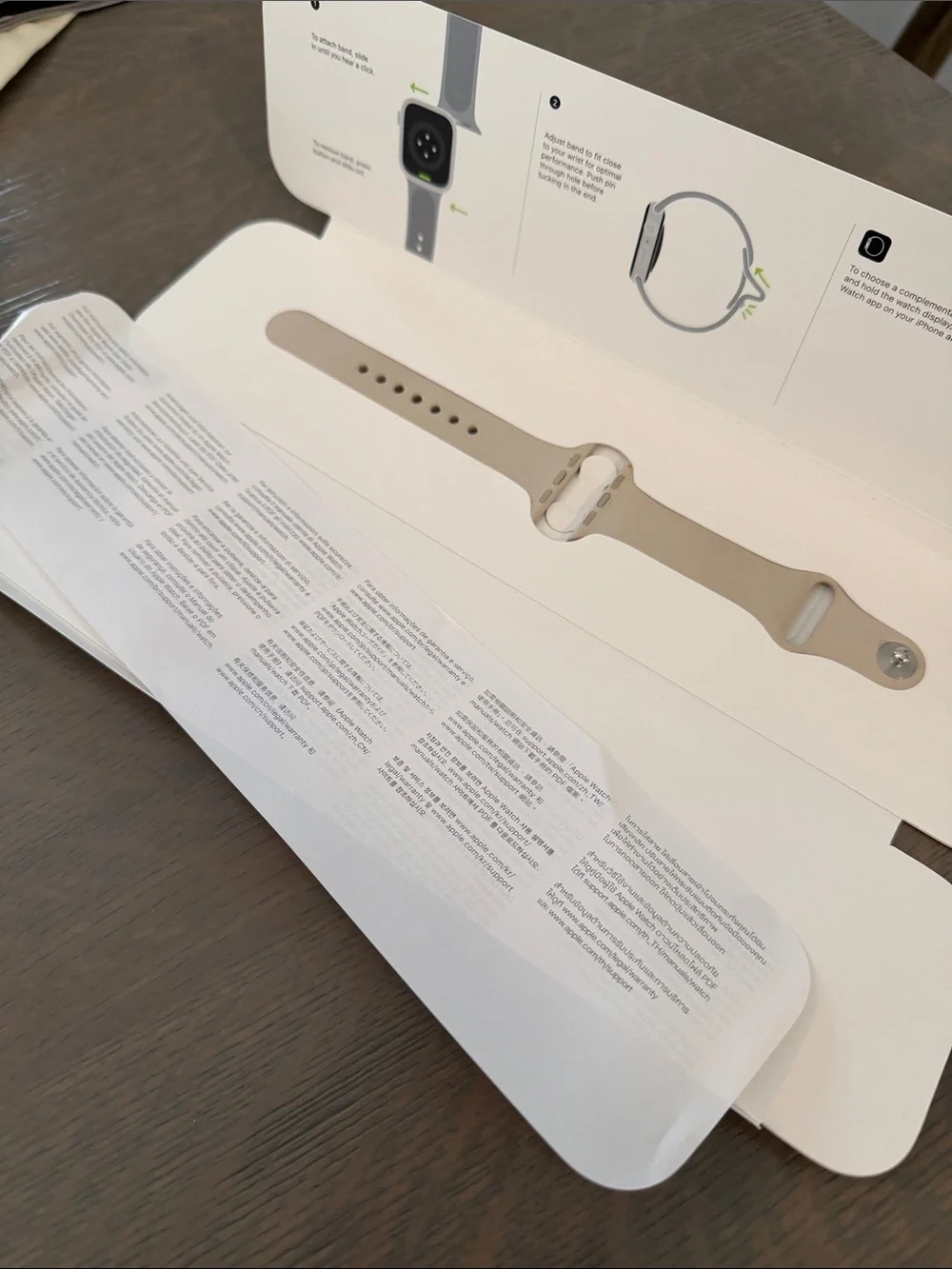 Apple Watch Sport Band Starlight 41MM